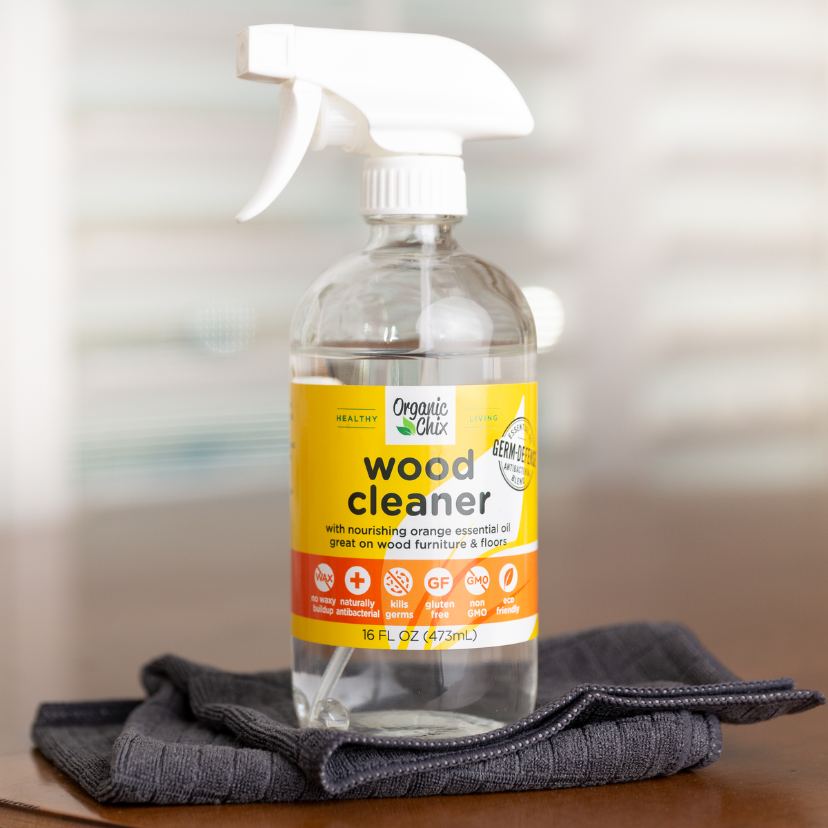 Organic Chix Natural Non-Toxic Wood Cleaner