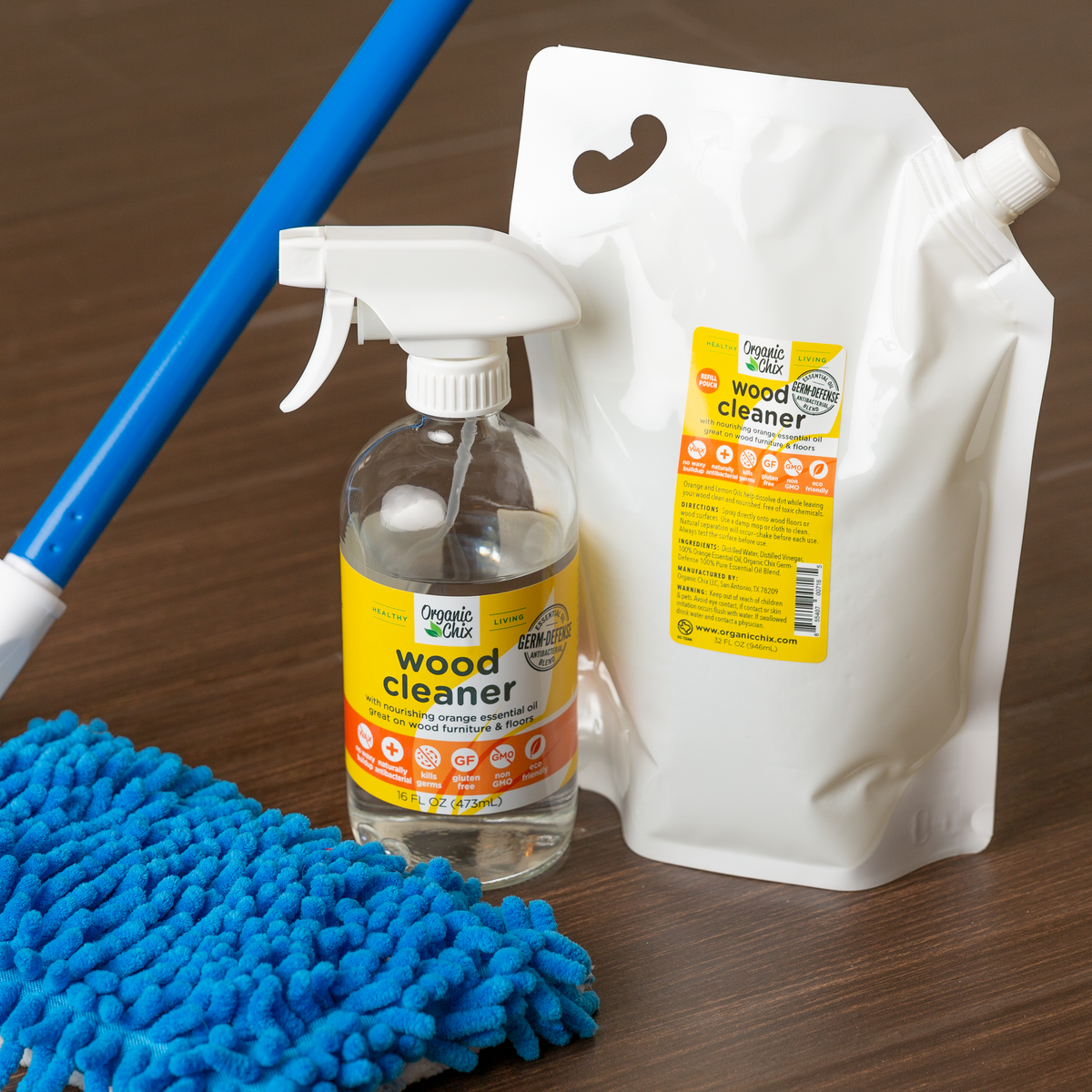Organic Chix Natural Non-Toxic Wood Cleaner