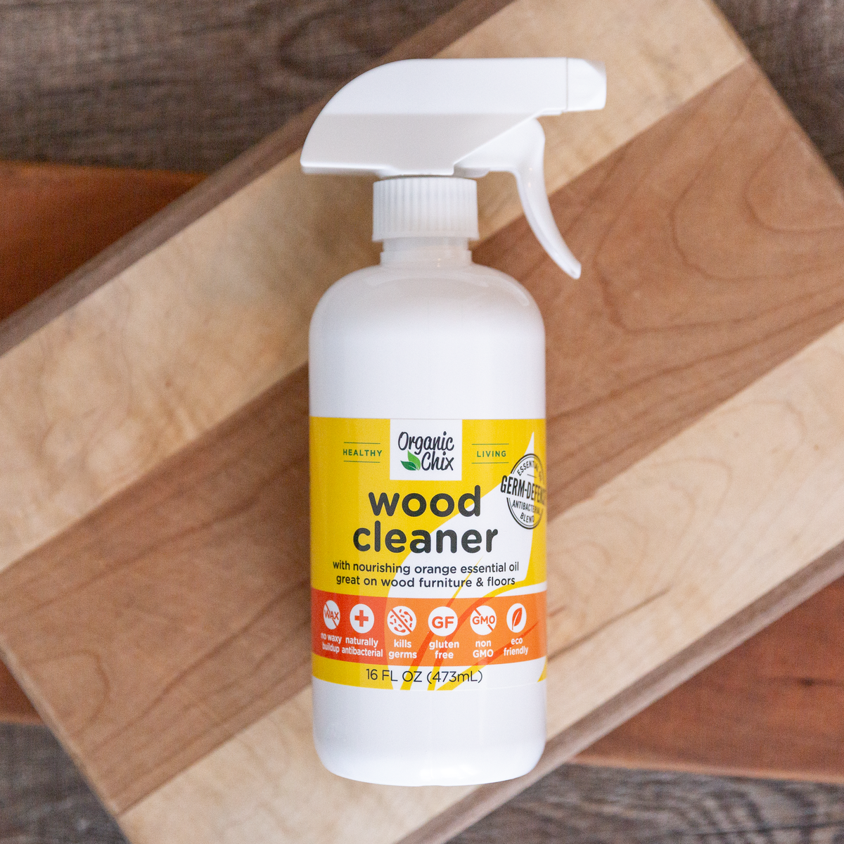 Organic Chix Natural Non-Toxic Wood Cleaner