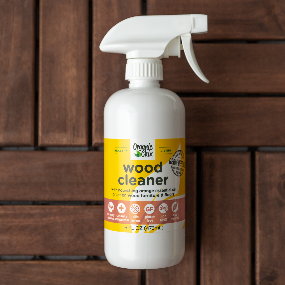 Organic Chix Natural Non-Toxic Wood Cleaner