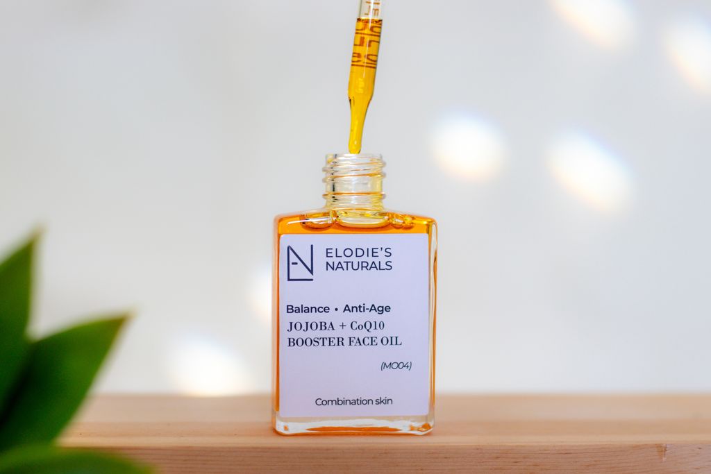Elodies Naturals Jojoba CoQ10 Booster Face Oil Serum