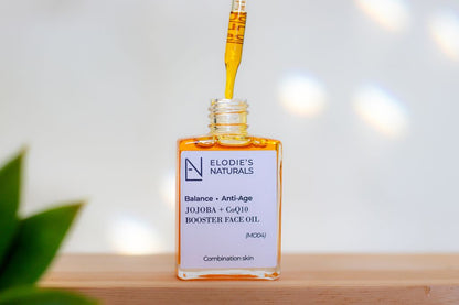 Elodies Naturals Jojoba CoQ10 Booster Face Oil Serum