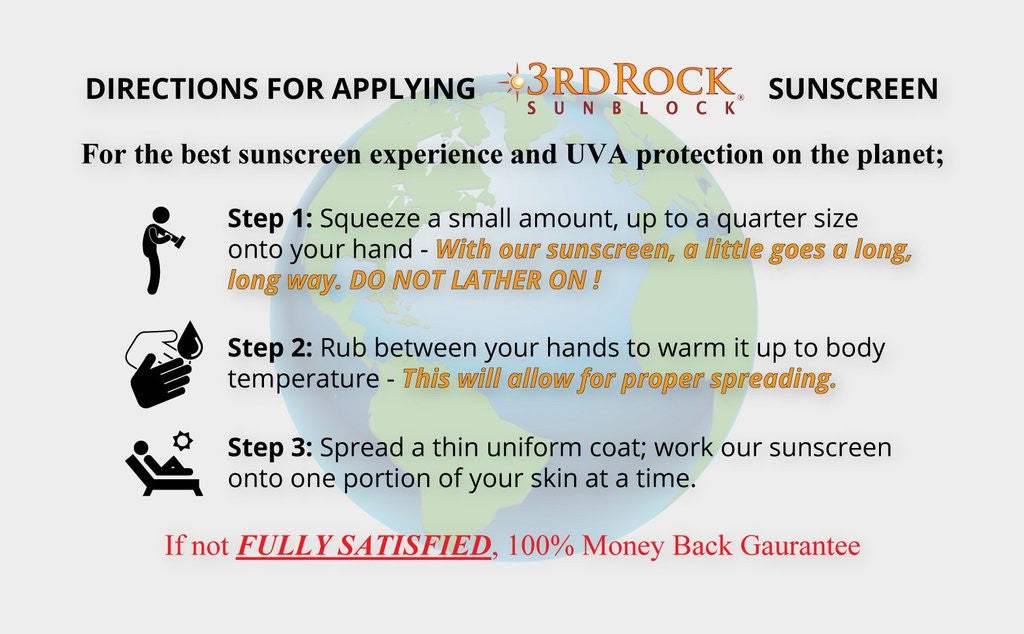 3rd Rock Essentials Sunblock for Infants, All Natural Infant Sunscreen, Zinc Oxide SPF 35
