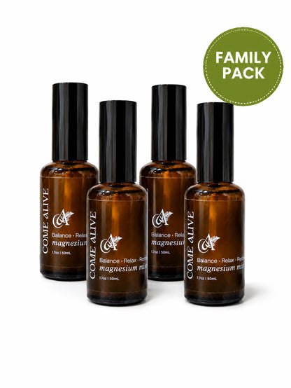 Come Alive Herbals Magnesium Mist Ritual Dose, 30-Day Magnesium Spray