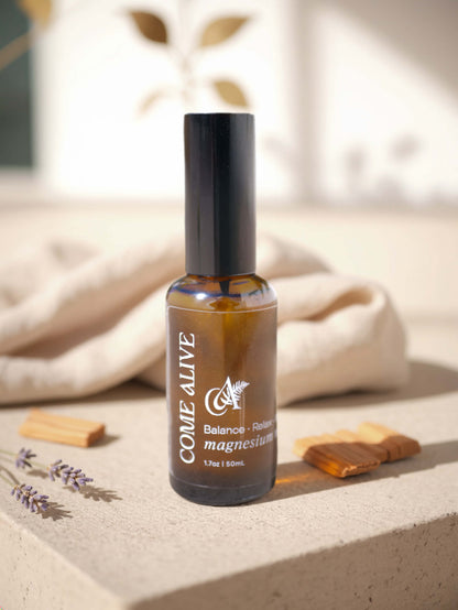 Come Alive Herbals Magnesium Mist Ritual Dose, 30-Day Magnesium Spray