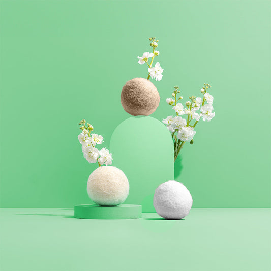 Green Llama Alpaca Dryer Balls, Pack of 3