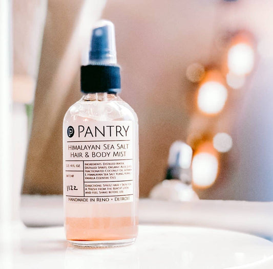 Pantry Products Himalayan Sea Salt Hair & Body Mist, Beachy Texture Spray