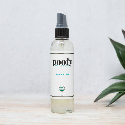 Poofy Organics Hand Sanitizer, 4 oz
