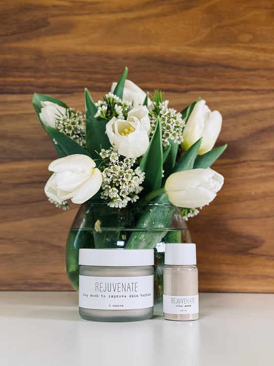 handmade. la conner Rejuvenate Clay Mask for Skin Texture
