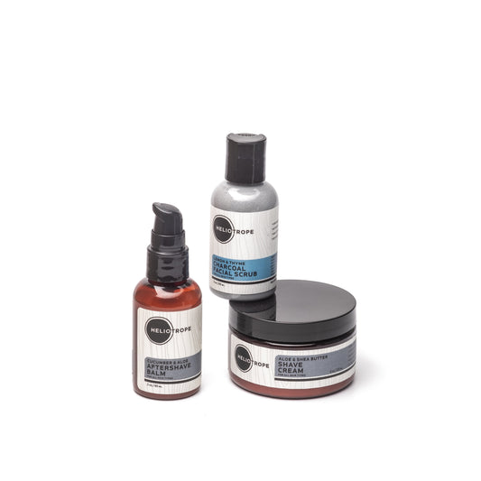 Heliotrope SF Medium Shaving Box