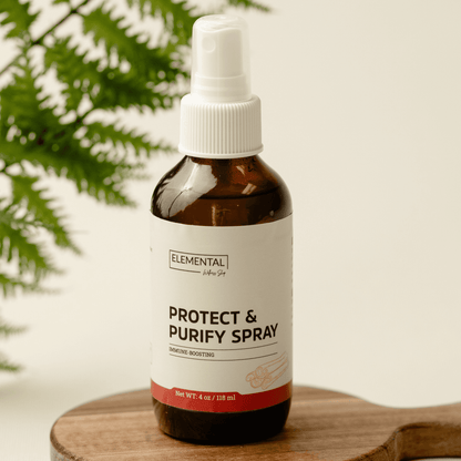 Elemental Wellness Shop Protect & Purify Spray, Sage, Cedarwood & Lavender