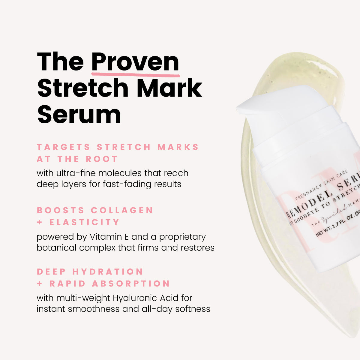 The Spoiled Mama ReModel Serum for Stretch Marks