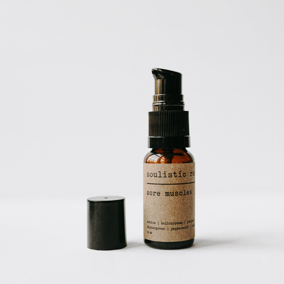 Soulistic Root Sore Muscles Blend with Arnica & Cooling Essential Oils