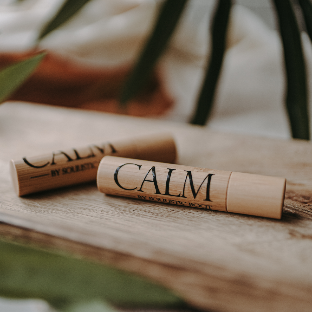 Soulistic Root Calm Essential Oil Bamboo Roller