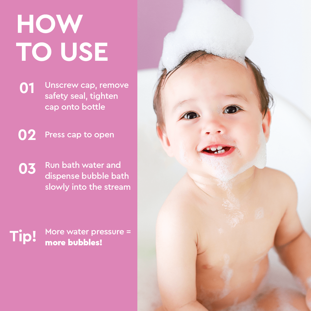 Puracy Baby Bubble Bath, Hypoallergenic