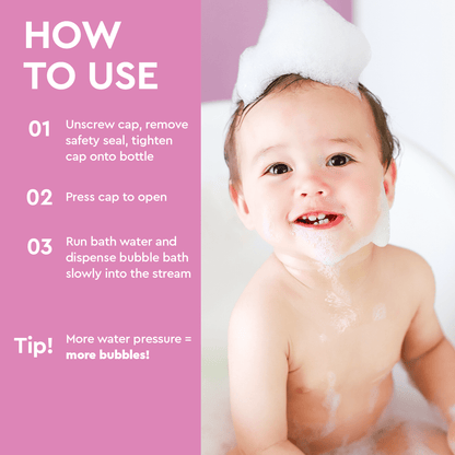 Puracy Baby Bubble Bath, Hypoallergenic