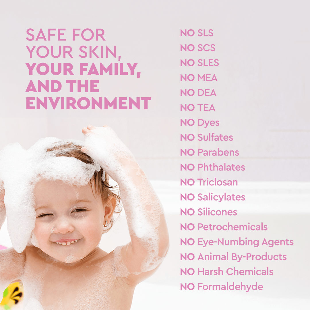 Puracy Baby Bubble Bath, Hypoallergenic