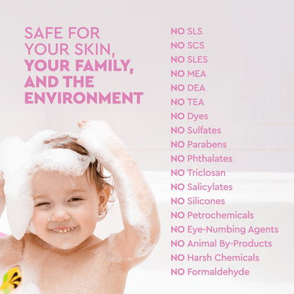 Puracy Baby Bubble Bath, Hypoallergenic