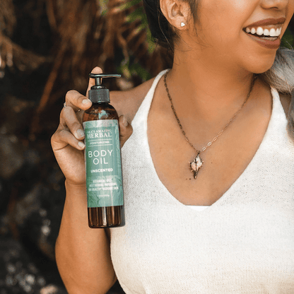Ora's Amazing Herbal Unscented Body & Facial Cleansing Oil