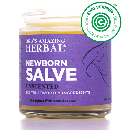 Ora's Amazing Herbal Newborn Salve, Calendula Ointment for Babies